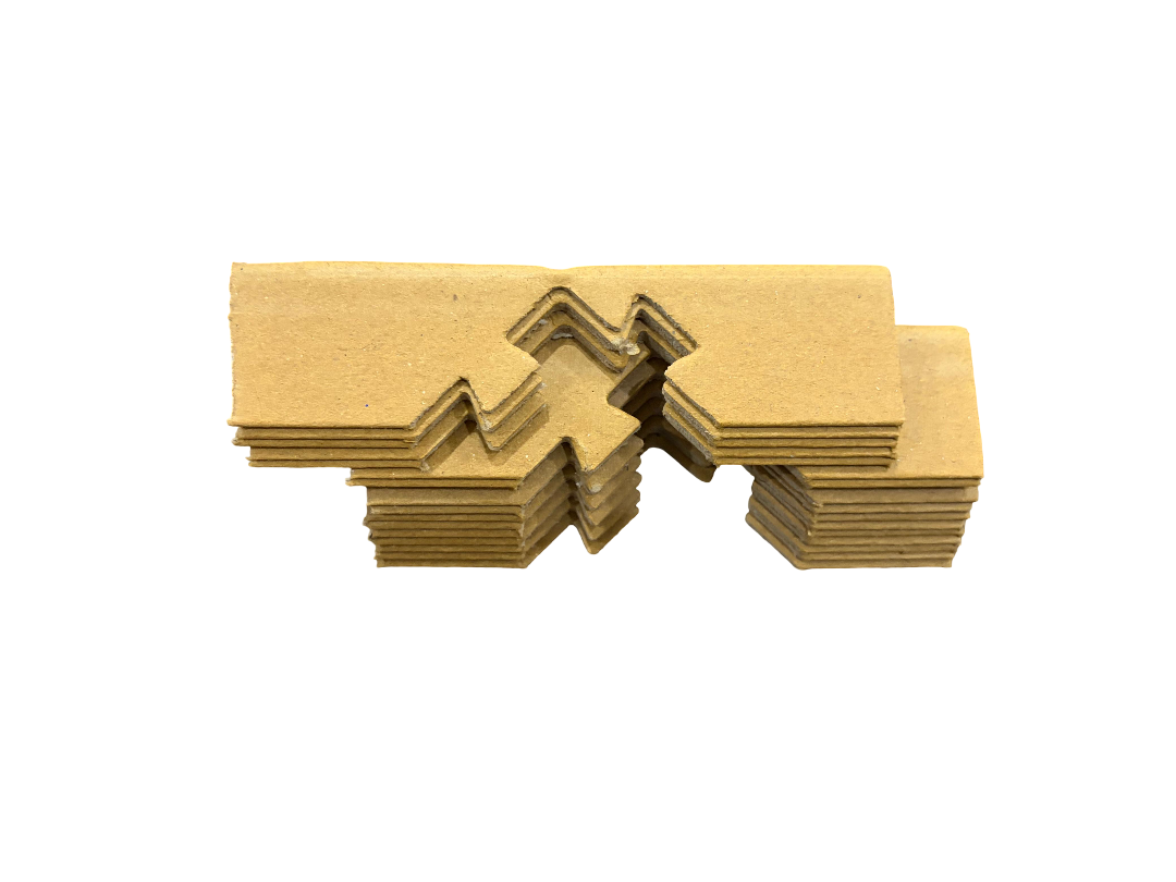 Die-Cut V-Notched Board Stacks